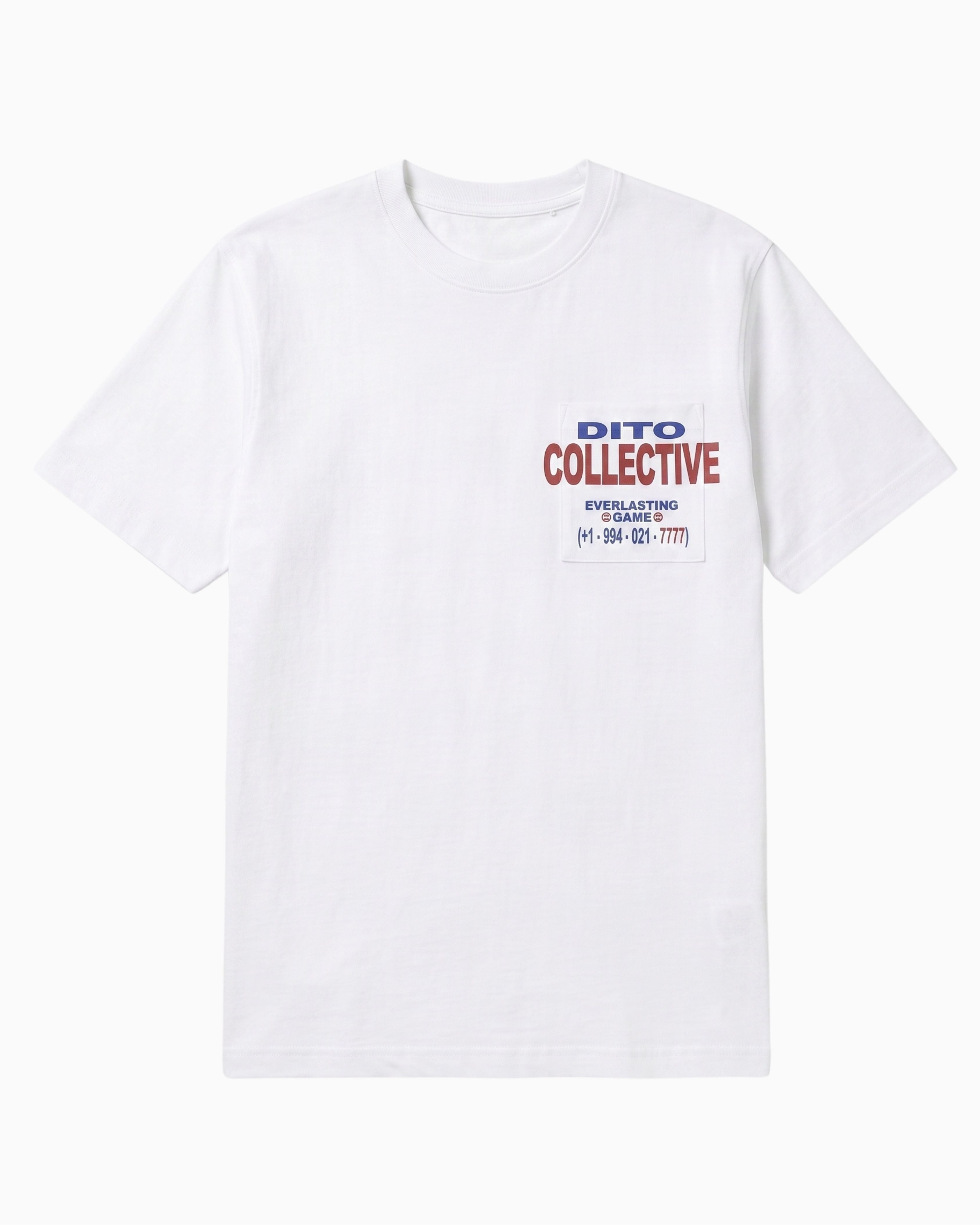 POCKET TEE WHITE