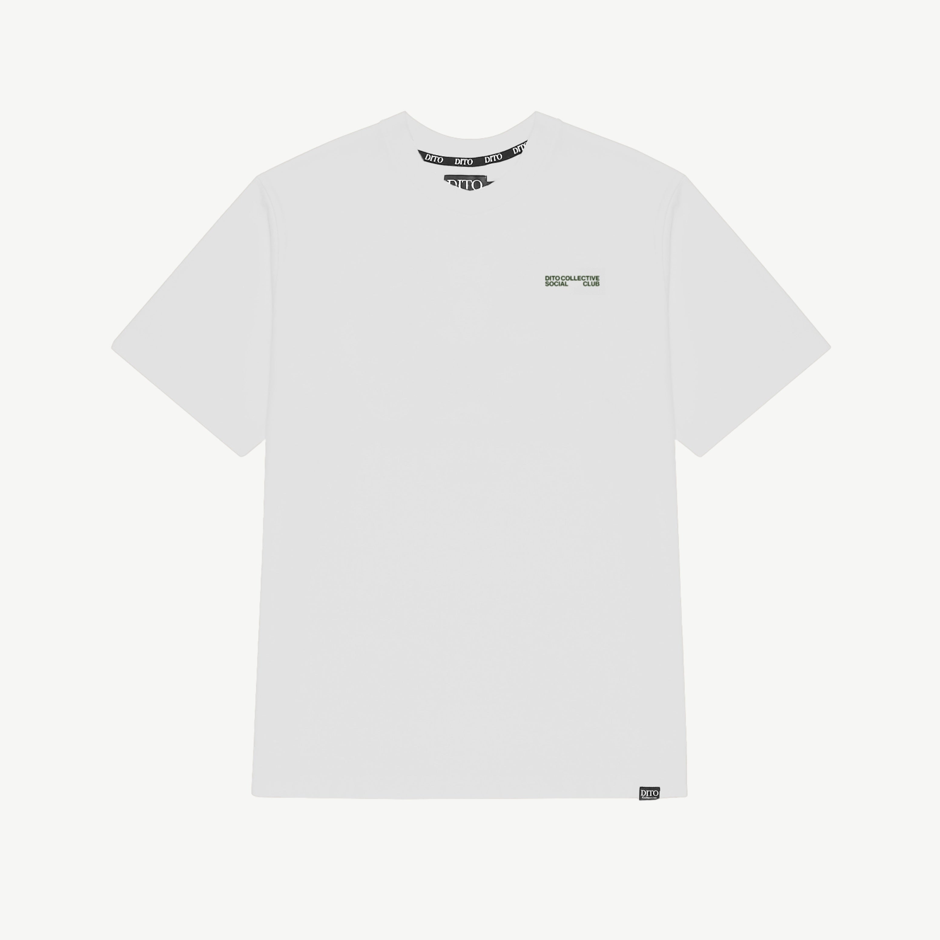 WHITE SOCIAL TEE
