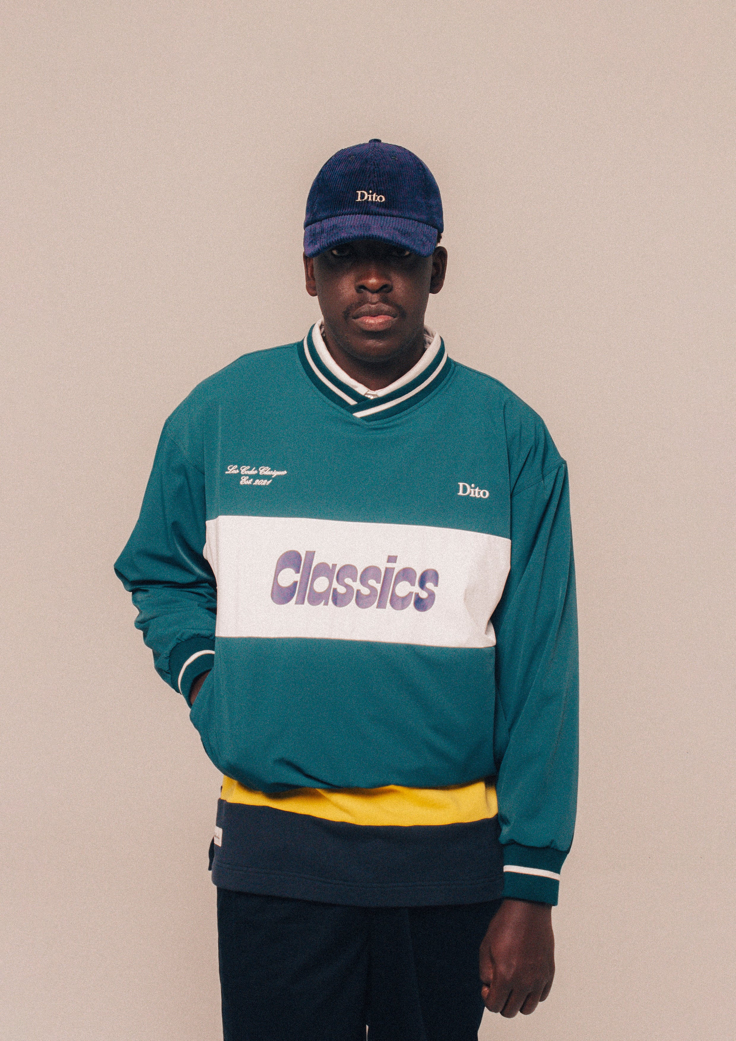 WINTER COURDUROY CAP