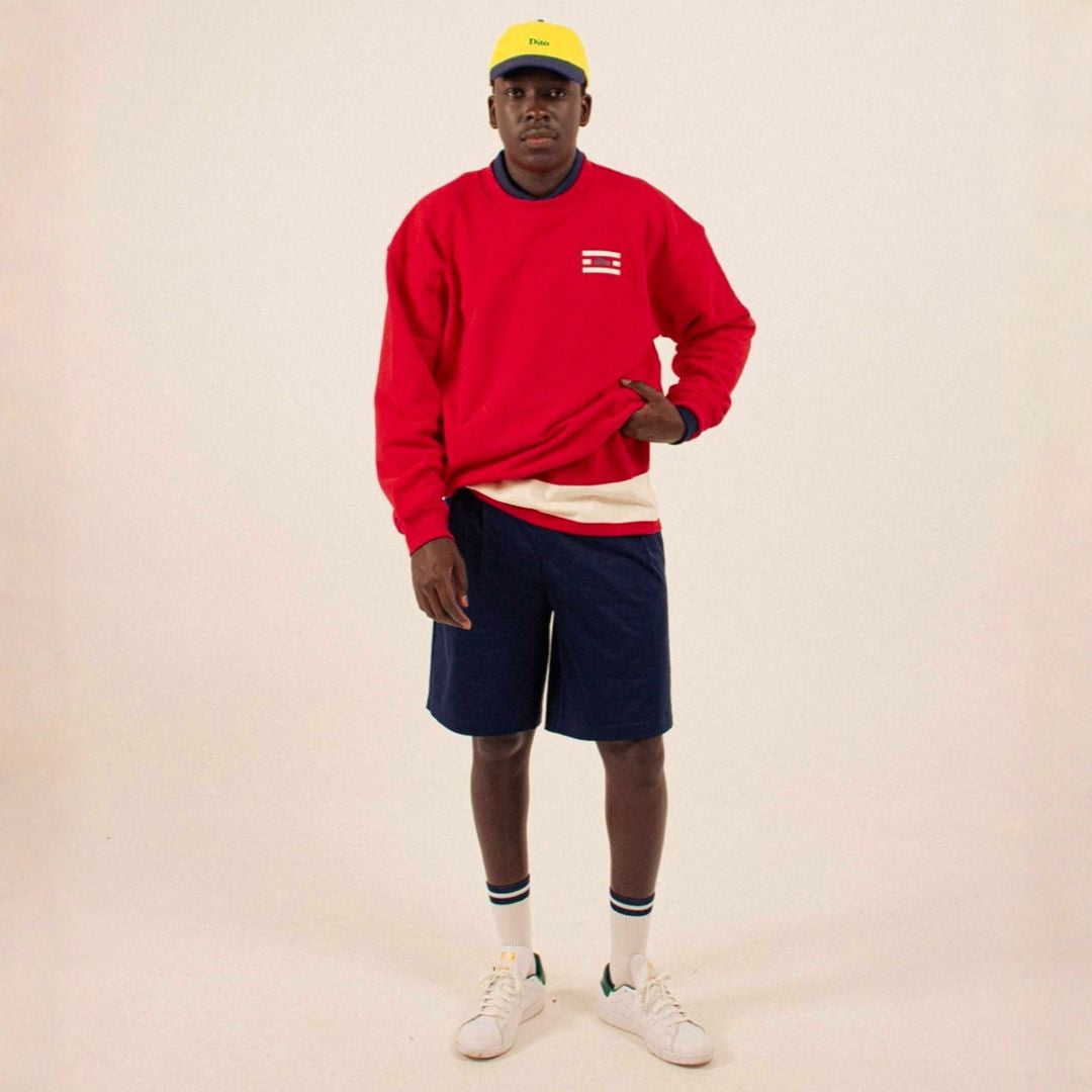 RED UNIFORM CREWNECK