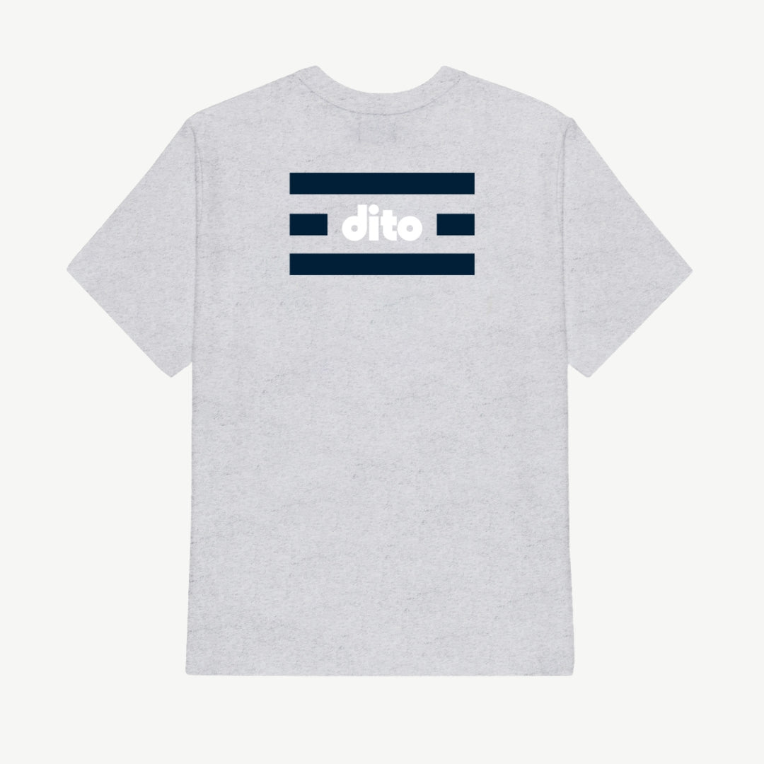 GREY UNIFORM TEE