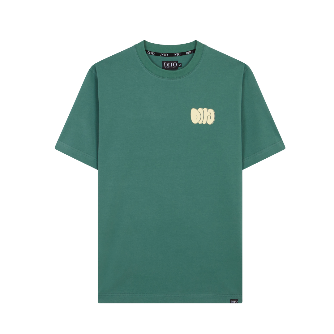 THROW GREEN TEE