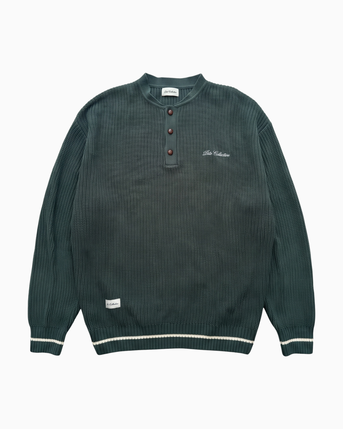 MAO COLLAR KNIT