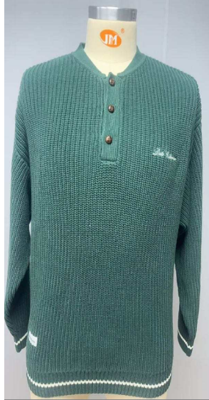 MAO COLLAR KNIT