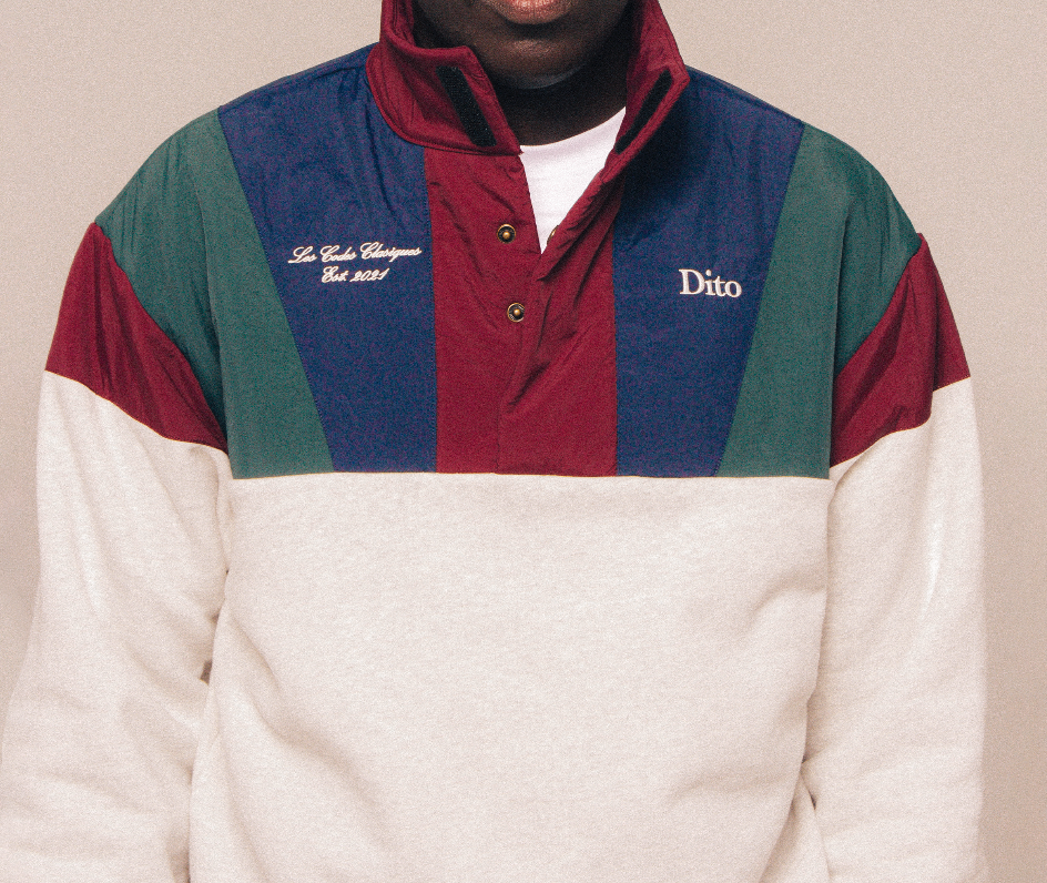 RETRO SKI QUARTER ZIP