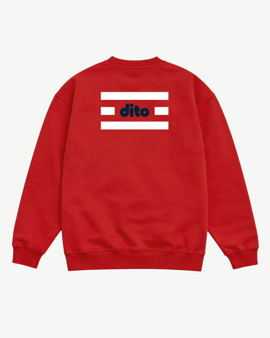 RED UNIFORM CREWNECK