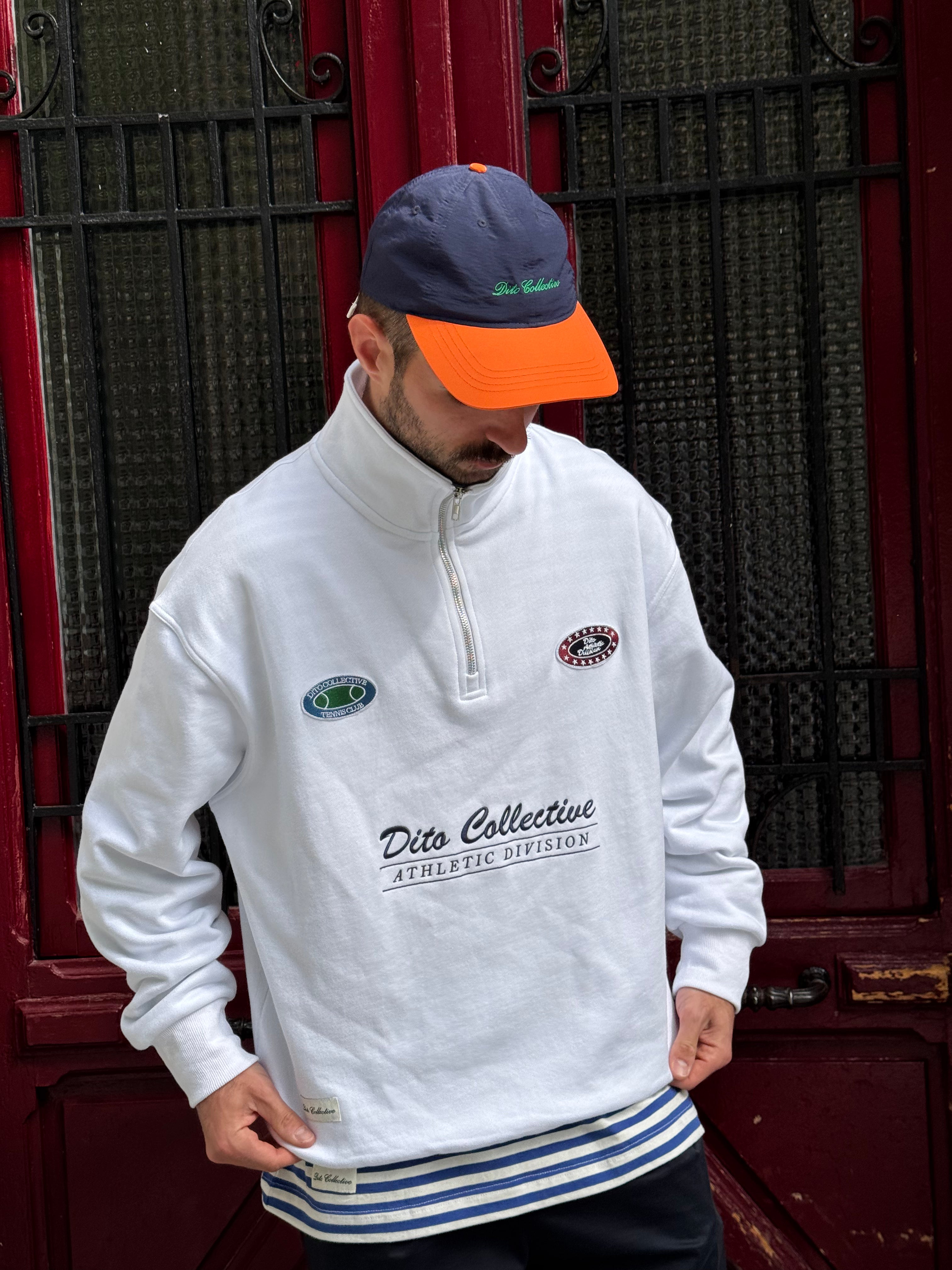 WHITEY TENNIS QUARTER ZIP