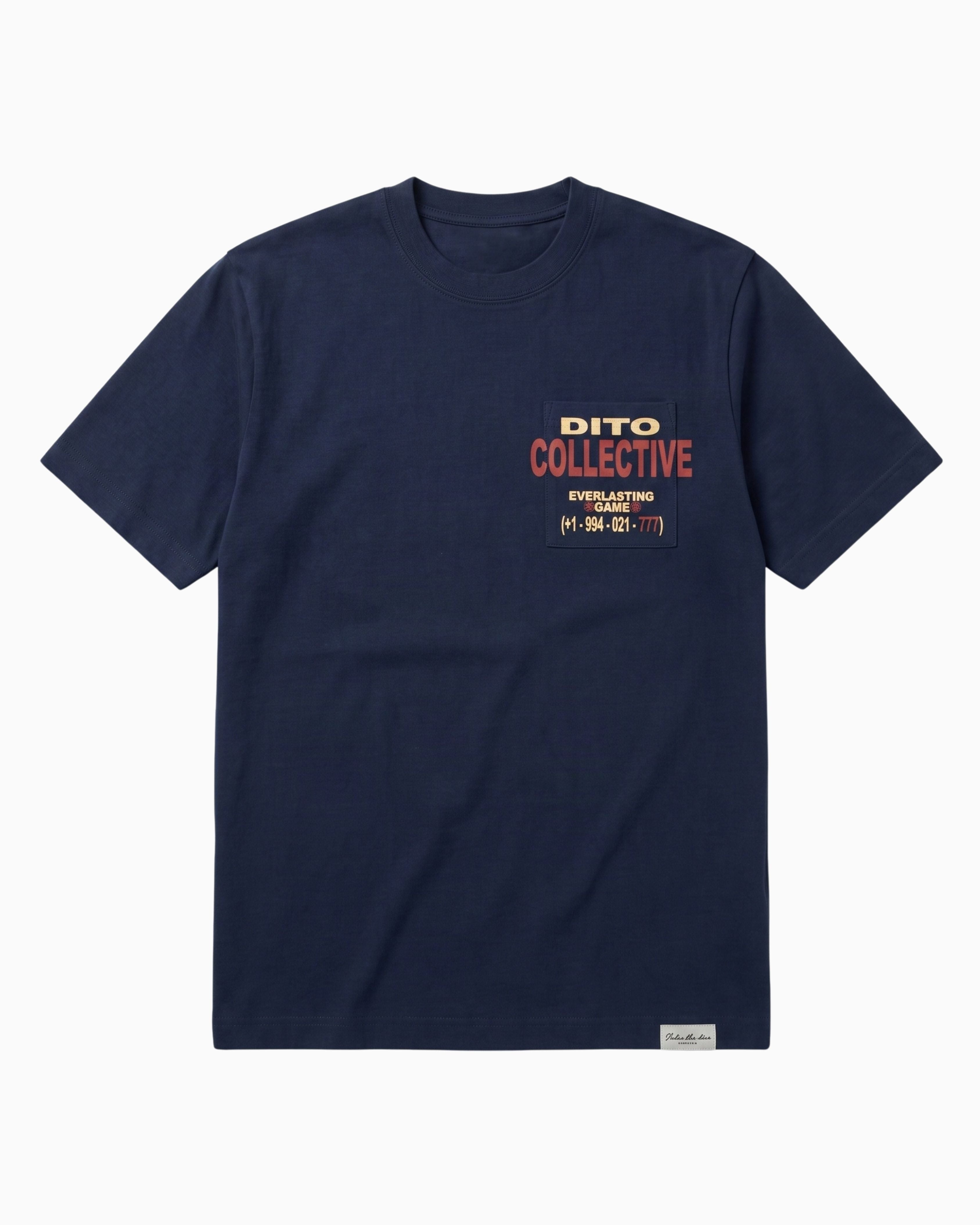 POCKET TEE NAVY