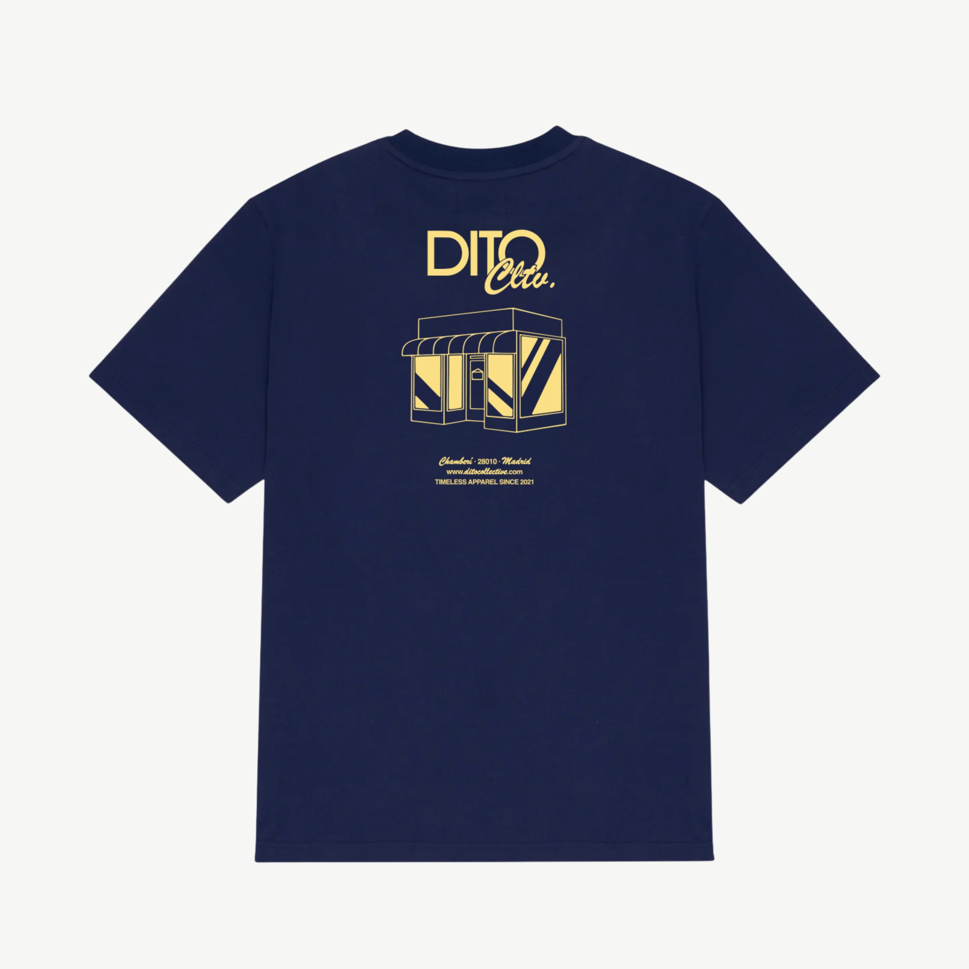 NAVY SHOP TEE