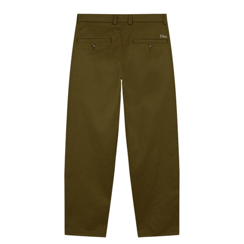 CHINO PLEATED PANTS