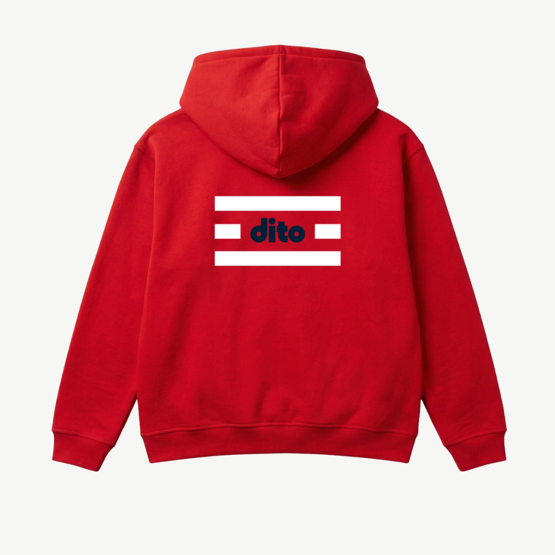 RED UNIFORM HOODIE