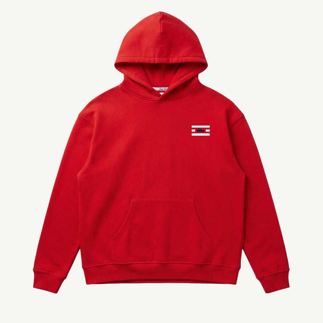 RED UNIFORM HOODIE