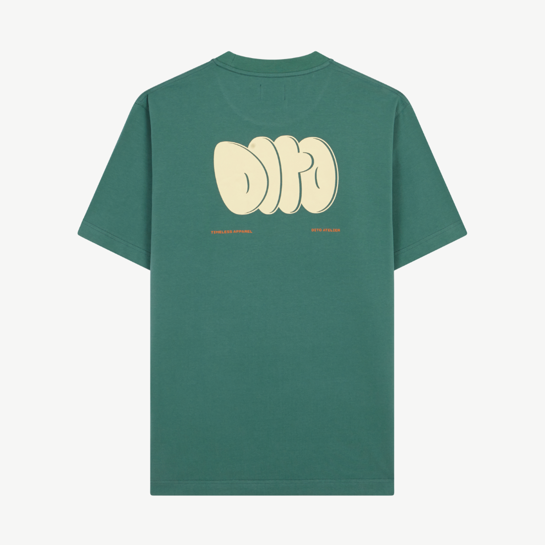 THROW GREEN TEE