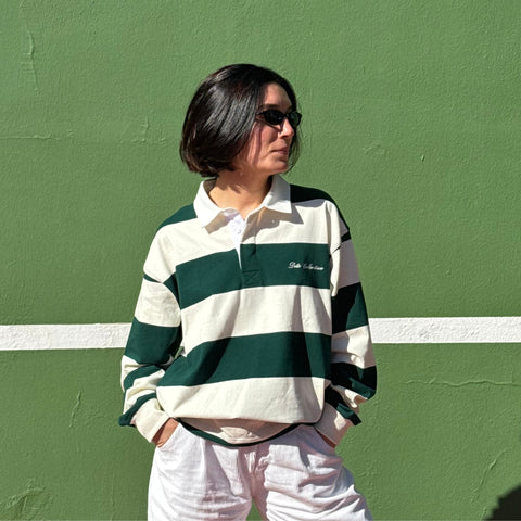 CREAM CLASSIC RUGBY POLO