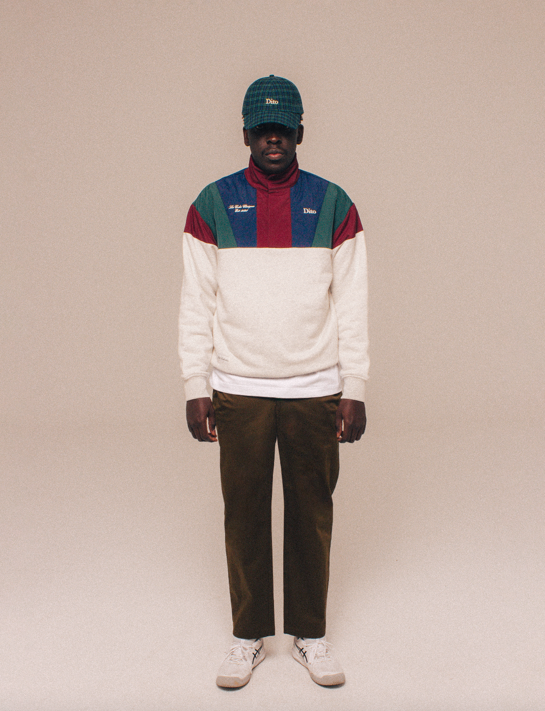 RETRO SKI QUARTER ZIP