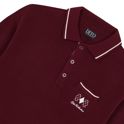 RETRO COLLAR JERSEY