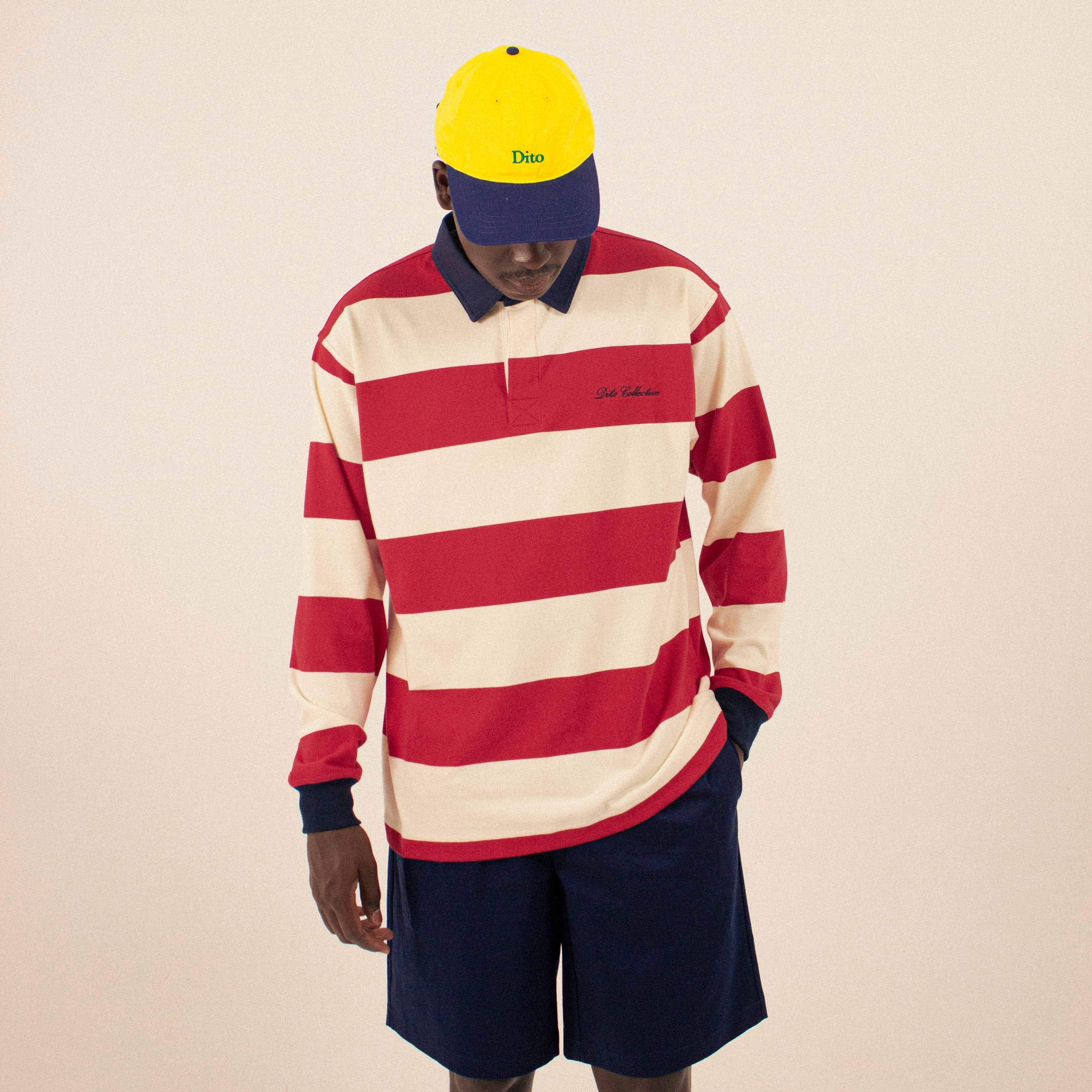 SAILING RED STRIPES POLO