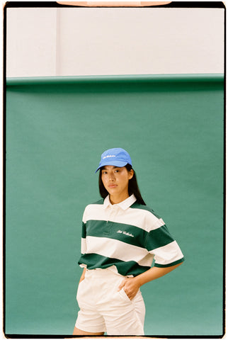 GREEN STRIPES POLO