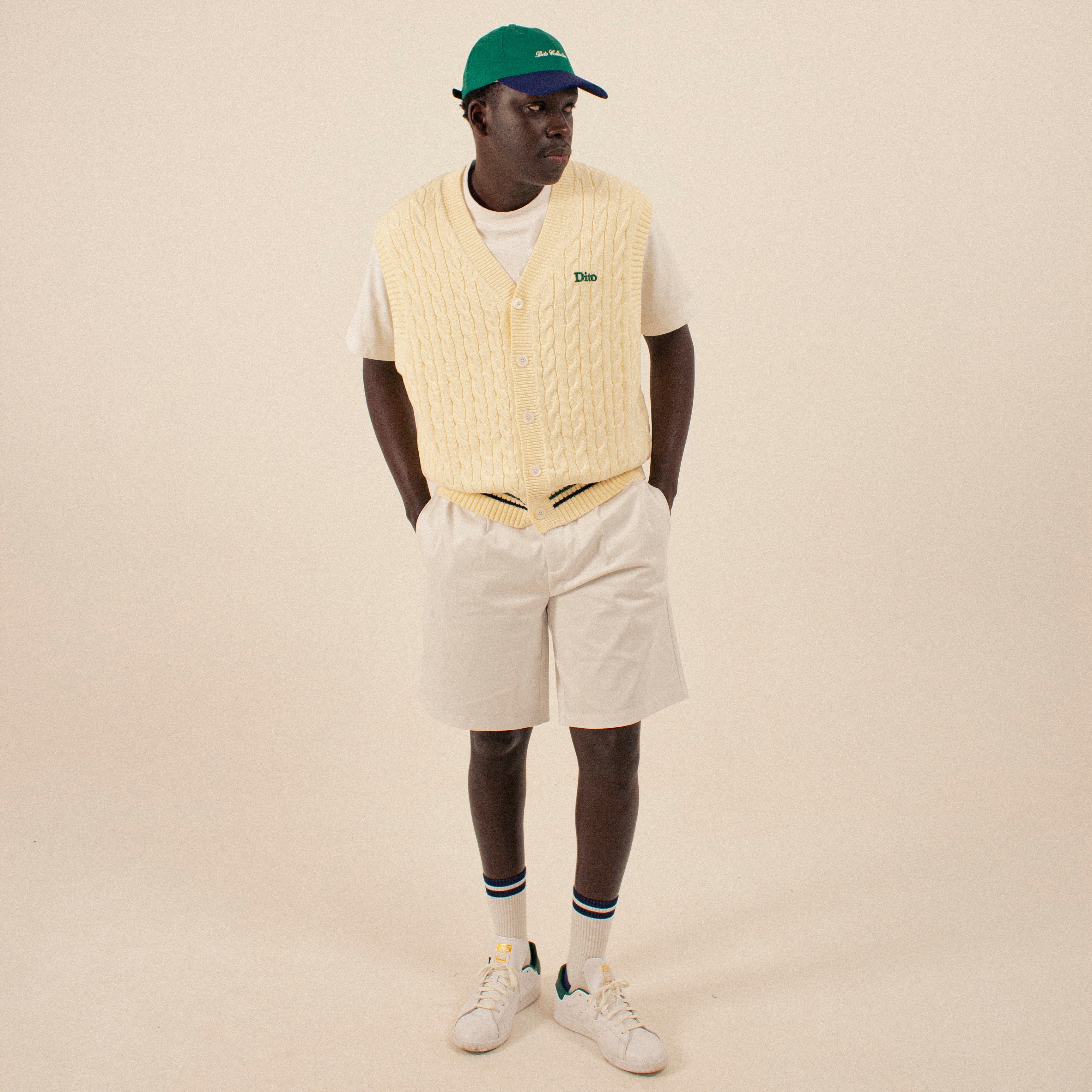 WHITEY DOUBLE PLEATED SHORT