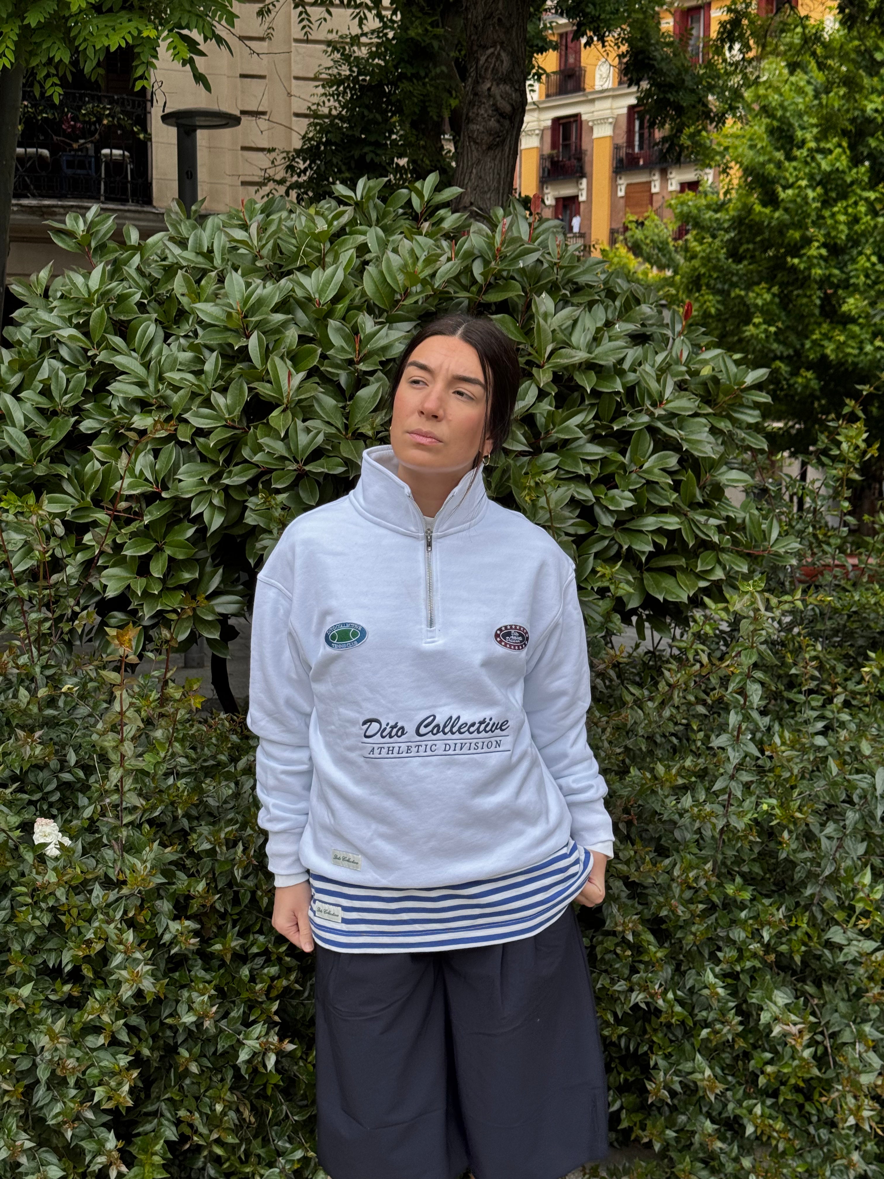WHITEY TENNIS QUARTER ZIP