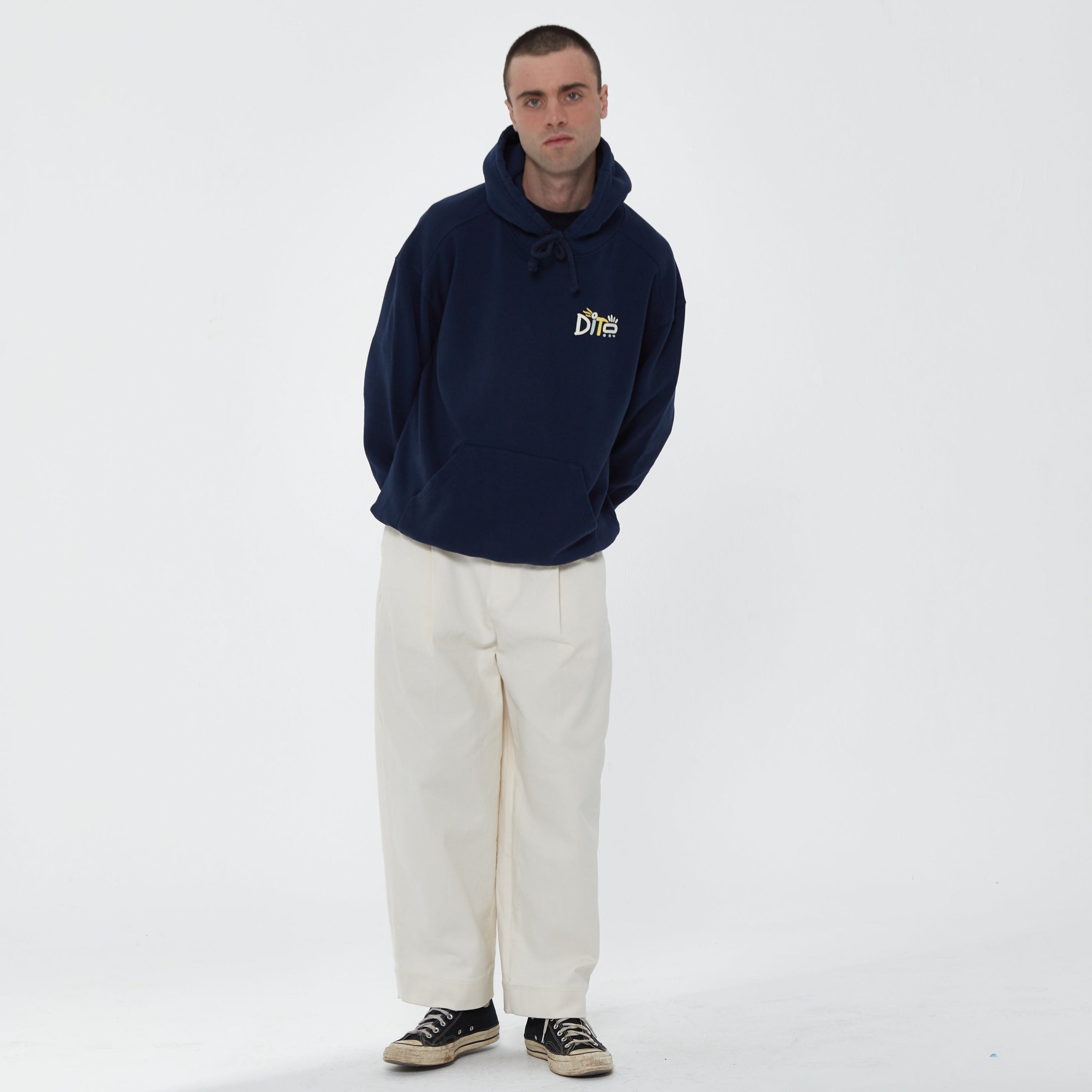 NAVY HOODIE